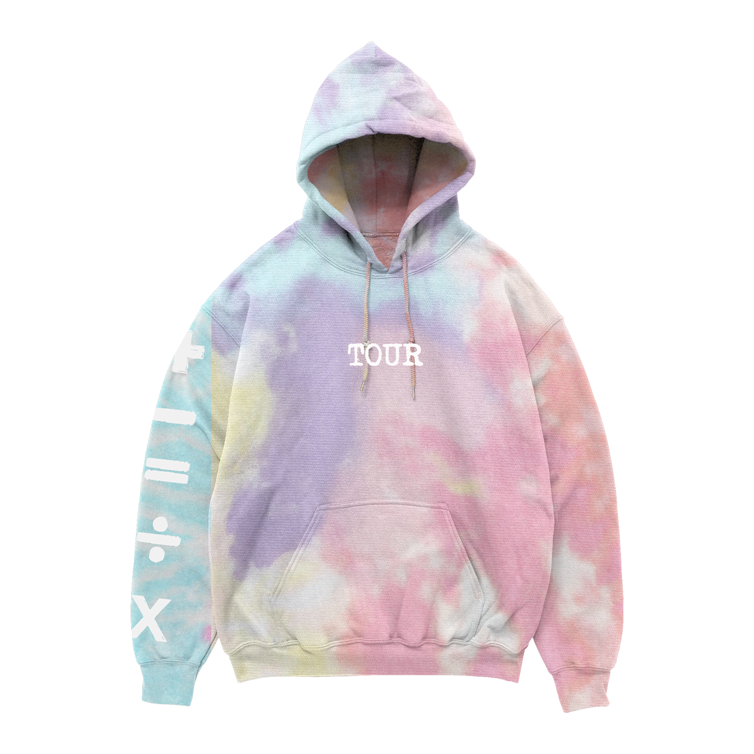 Tour Tie dye Hoodie Ed Sheeran