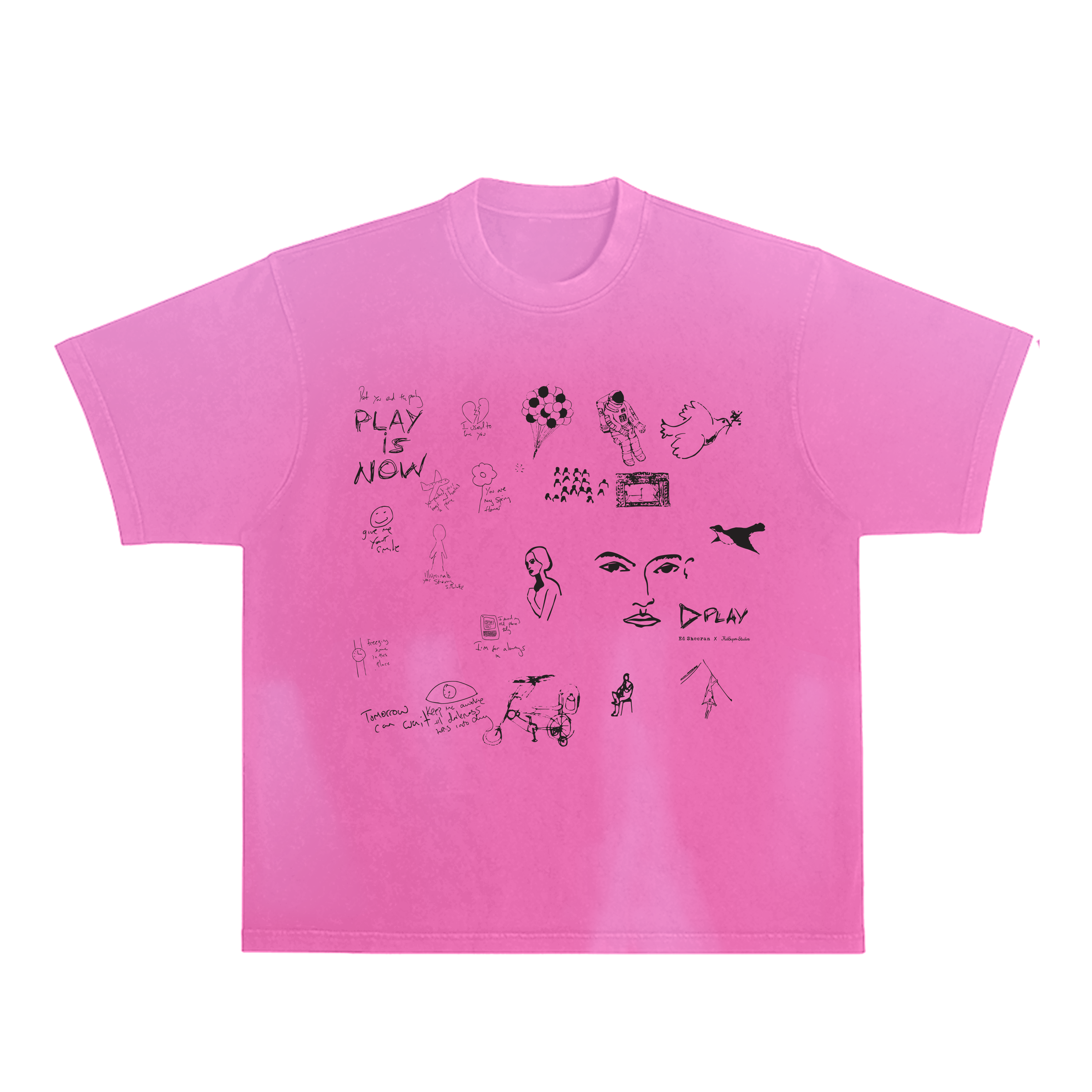 Play x KidSuper Doodle T-Shirt – Ed Sheeran