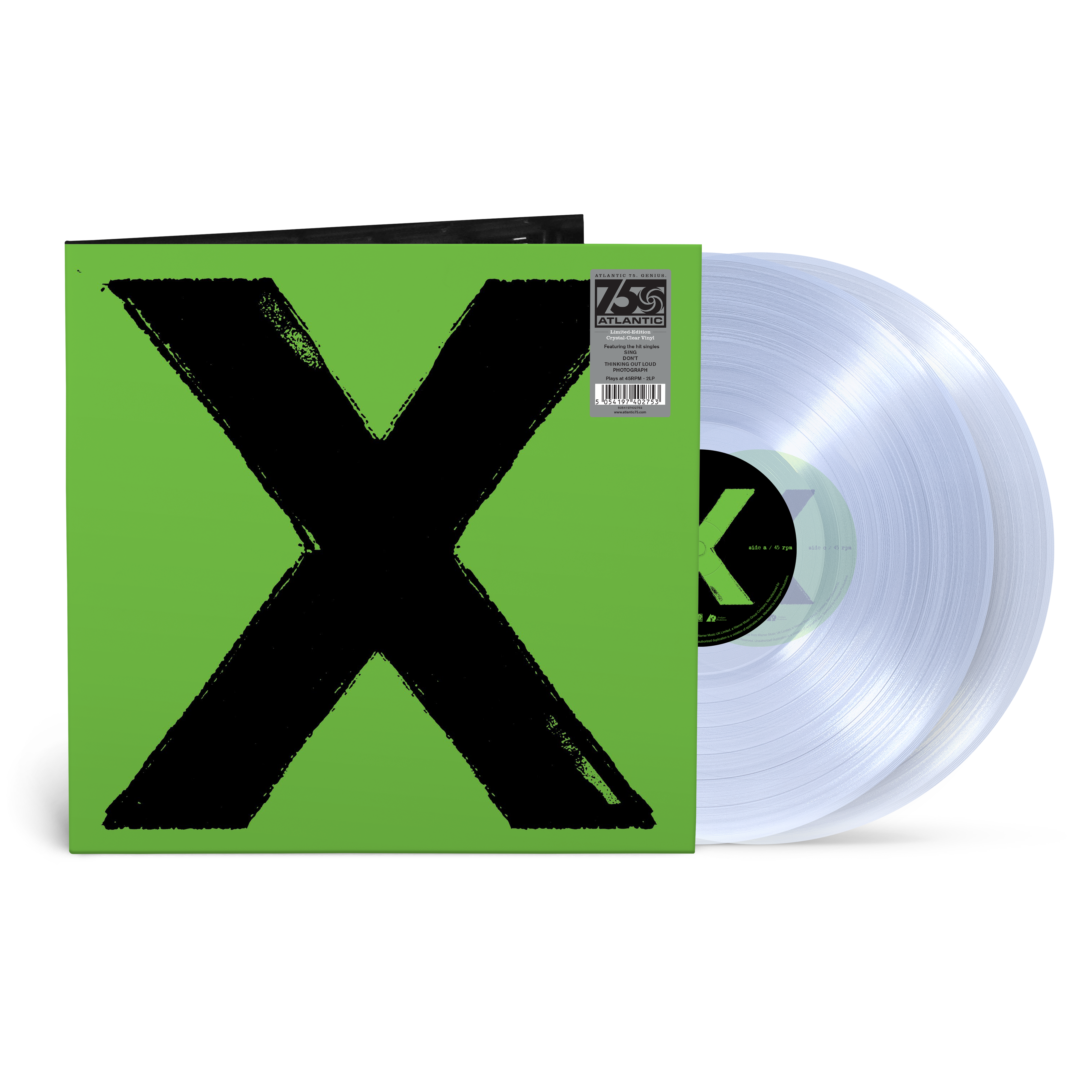 X Atlantic Records 75th Anniversary Edition – Ed Sheeran X Atlantic Records 75th Anniversary Edition – Ed Sheeran