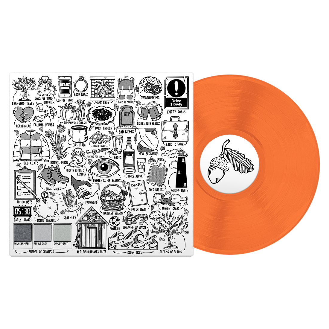 Autumn Variations Harvest Orange Vinyl