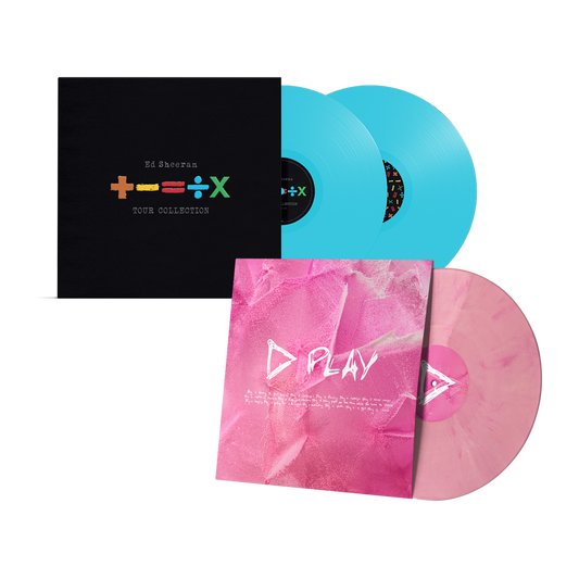 Play Pink & White LP & +-=÷× (Tour Collection) Vinyl Bundle