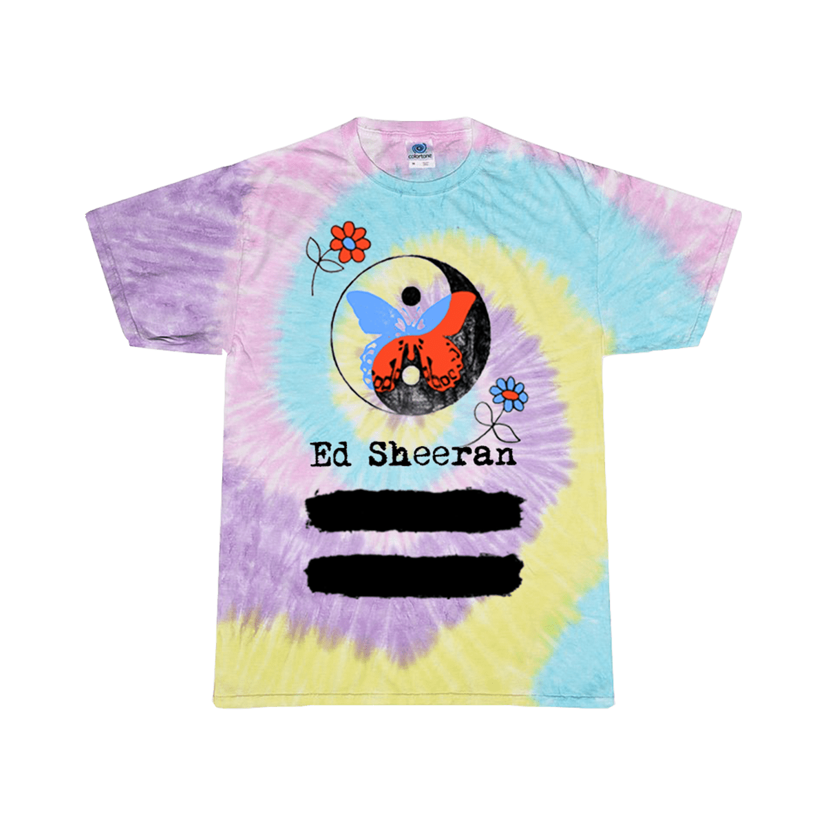 Yin Yang Equals Butterfly Jelly Bean T-Shirt