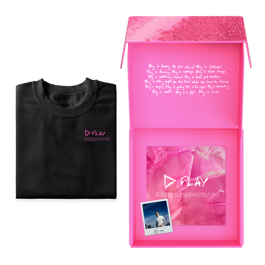 Play Signed T-Shirt & CD Box Set