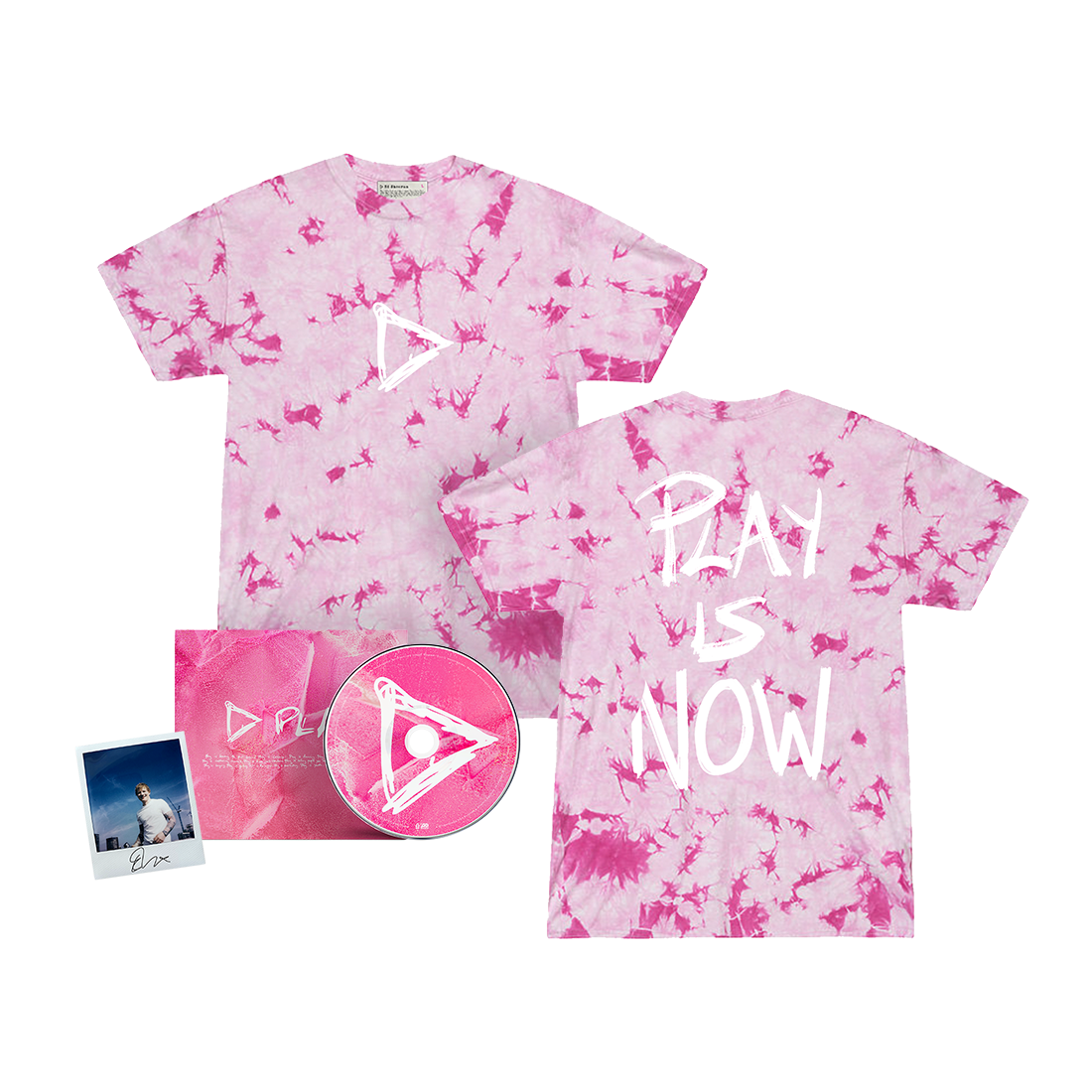 Play (CD w/ Signed Polaroid) & Play Is Now T-Shirt Fanpack