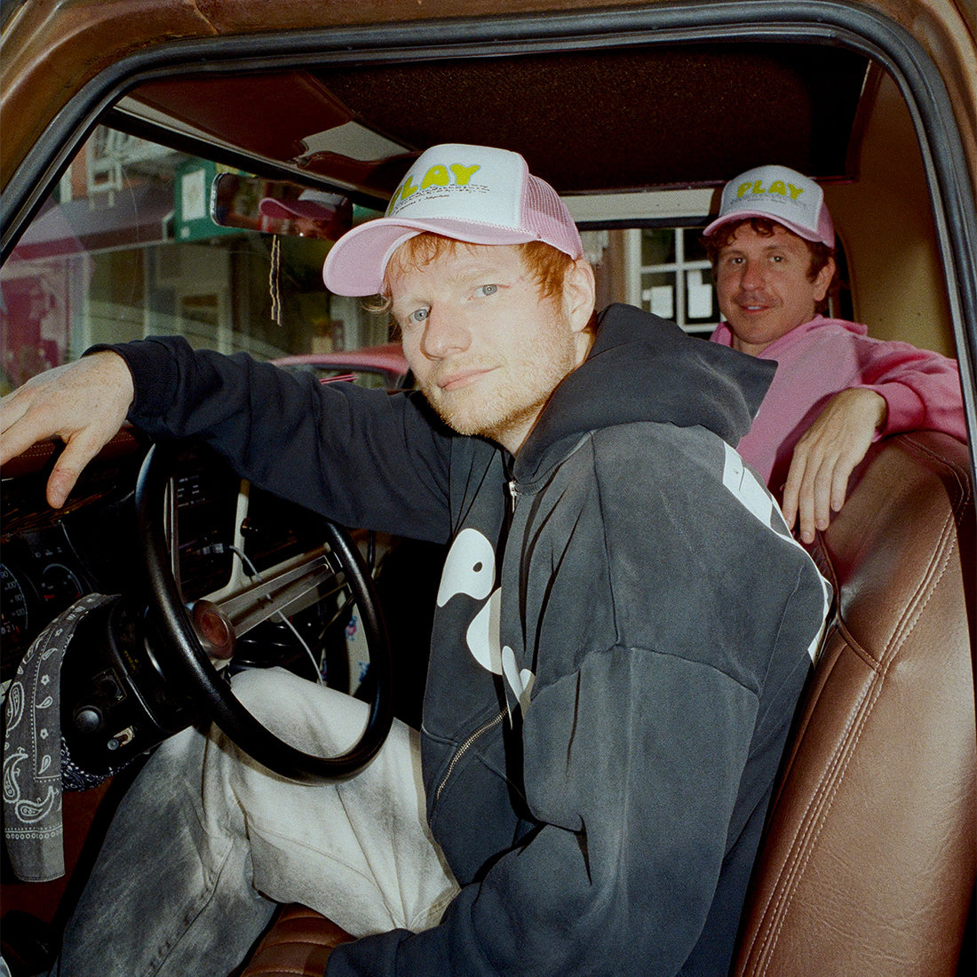 Play x KidSuper Black Zip-Up – Ed Sheeran