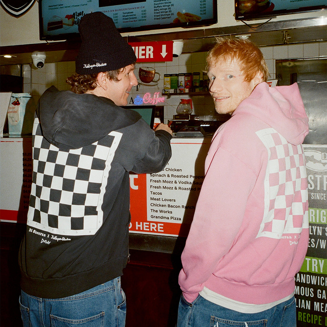 Play x KidSuper Pink Zip-Up – Ed Sheeran