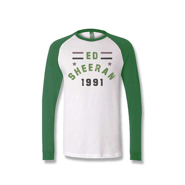 Green 1991 Baseball Shirt
