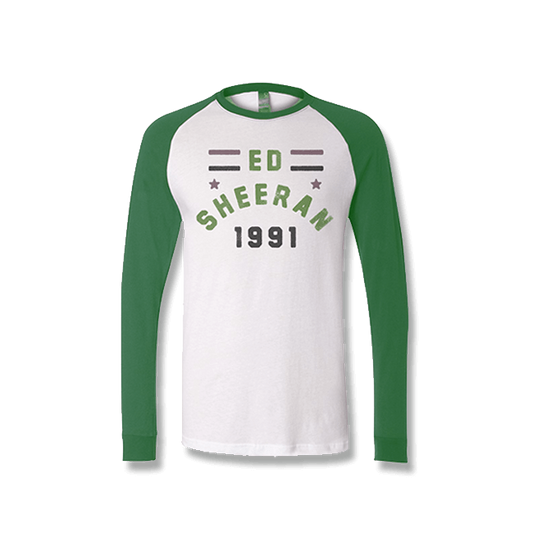Green 1991 Baseball Shirt