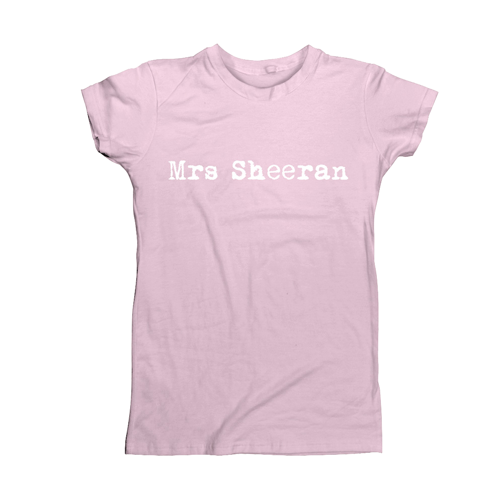 Mrs Sheeran Ladies T-Shirt