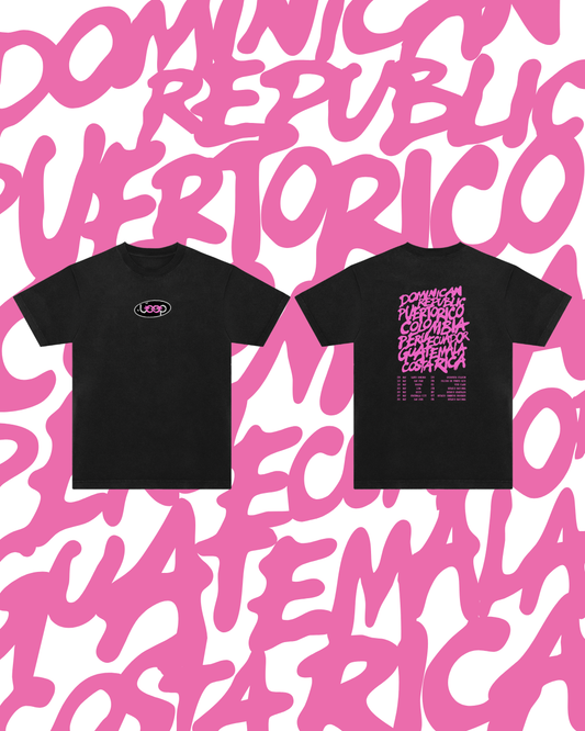Loop Tour Exclusive Latin America T-Shirt (Black)