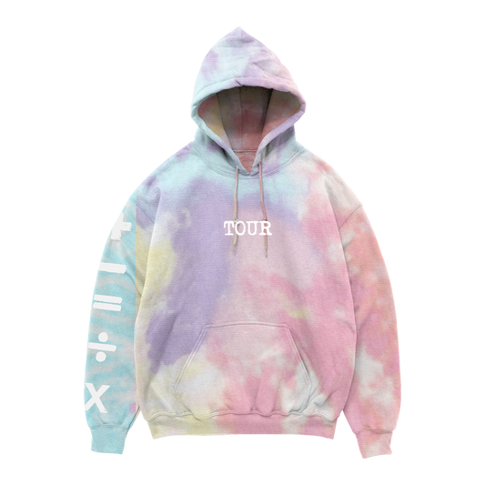 '+-=÷×' Tour Tie-dye Hoodie