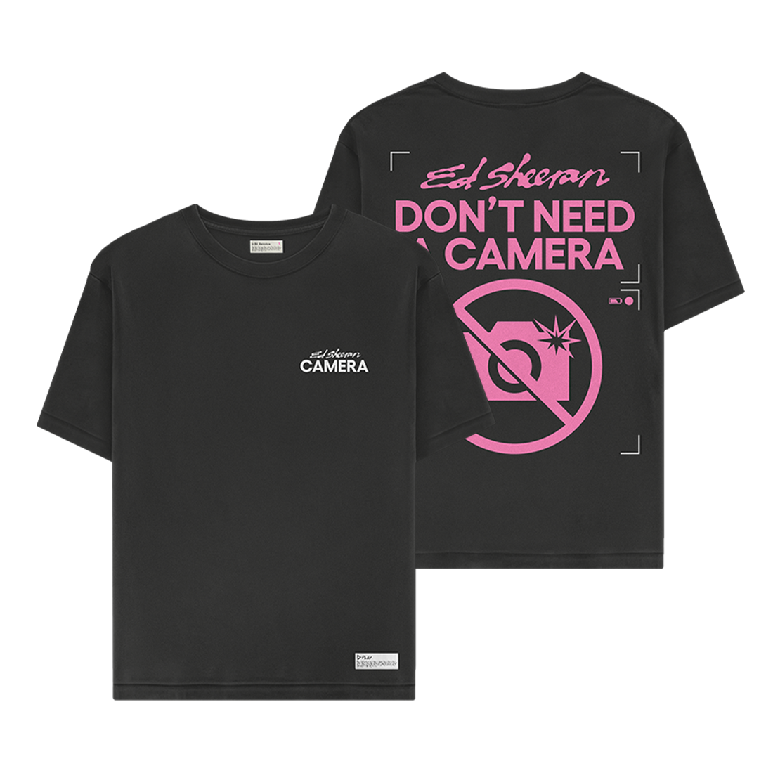 Camera T-Shirt – Ed Sheeran