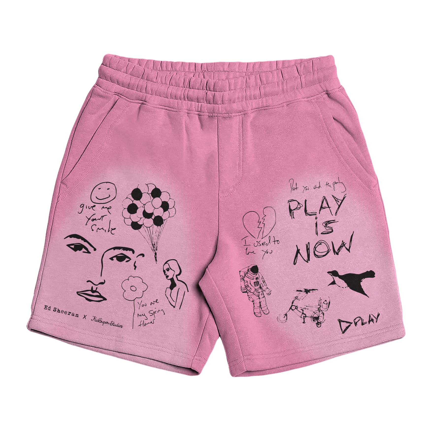 Play x KidSuper Doodle Shorts – Ed Sheeran