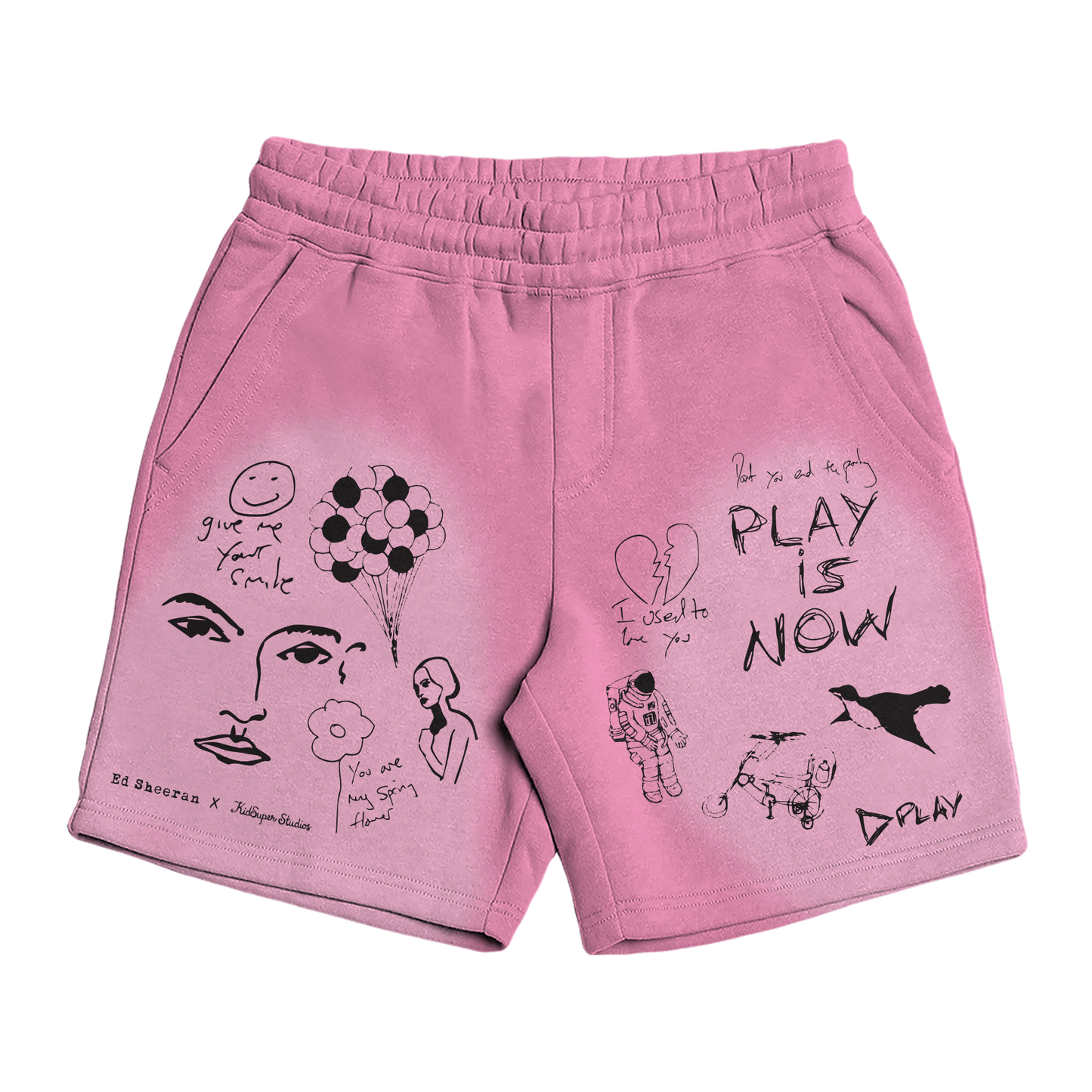 Play x KidSuper Doodle Shorts