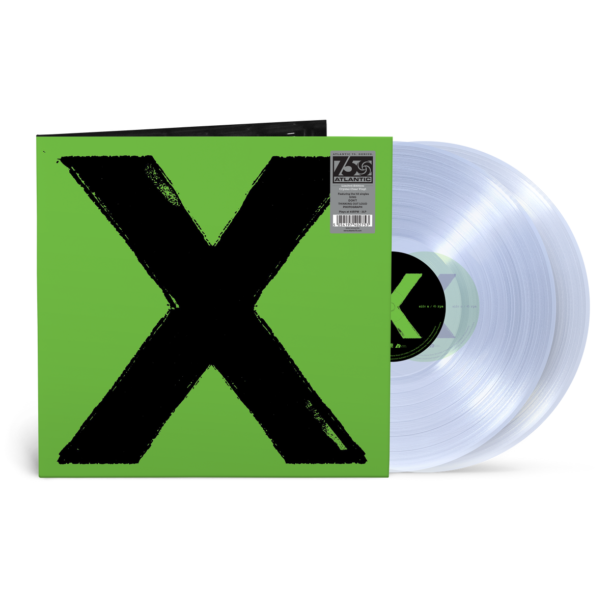 EdSheeran_X_2LP_Clear_Vinyl_St