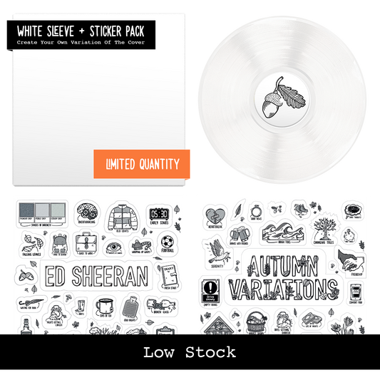 Autumn Variations Sticker Sheet Vinyl