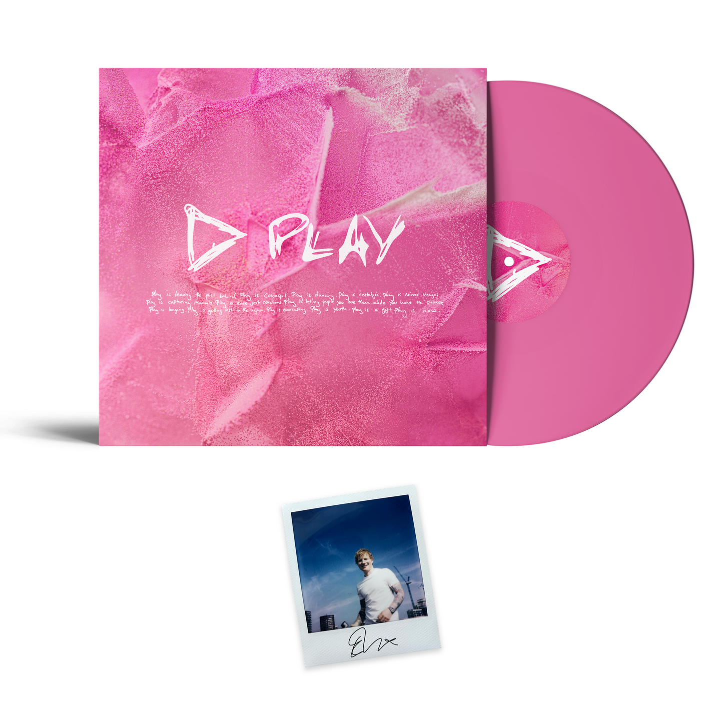 Play (Pink Vinyl with Signed Polaroid)