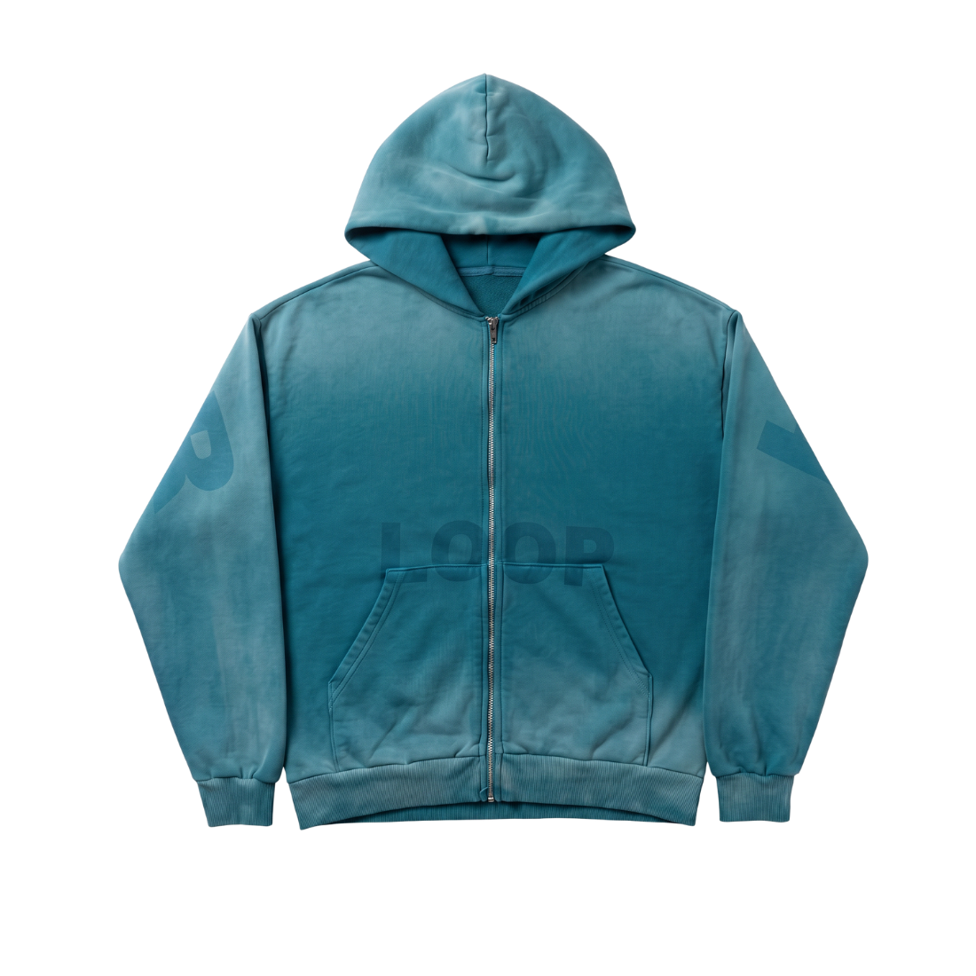 KidSuper Teal Zip-Up