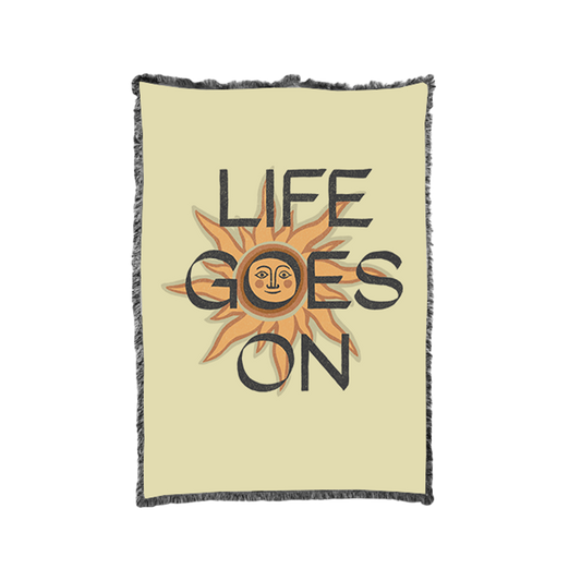 Life Goes On Picnic Blanket