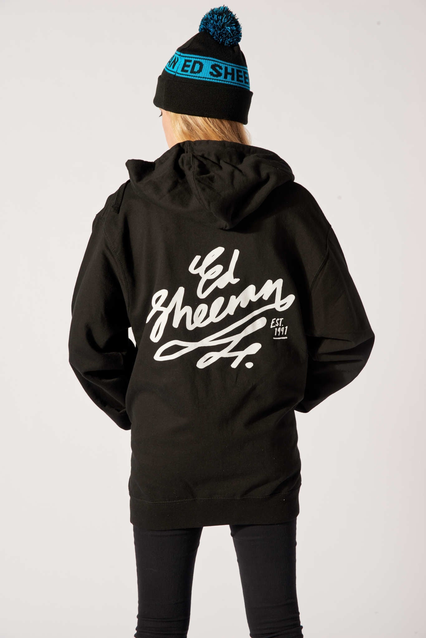 Signwriter Merch Signwriter Slim Fit Zip Hoodie Black – Ed Sheeran