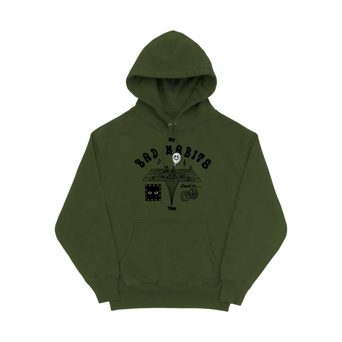 True After Green Hoodie